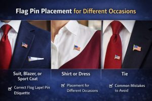 Correct Flag Pin Placement