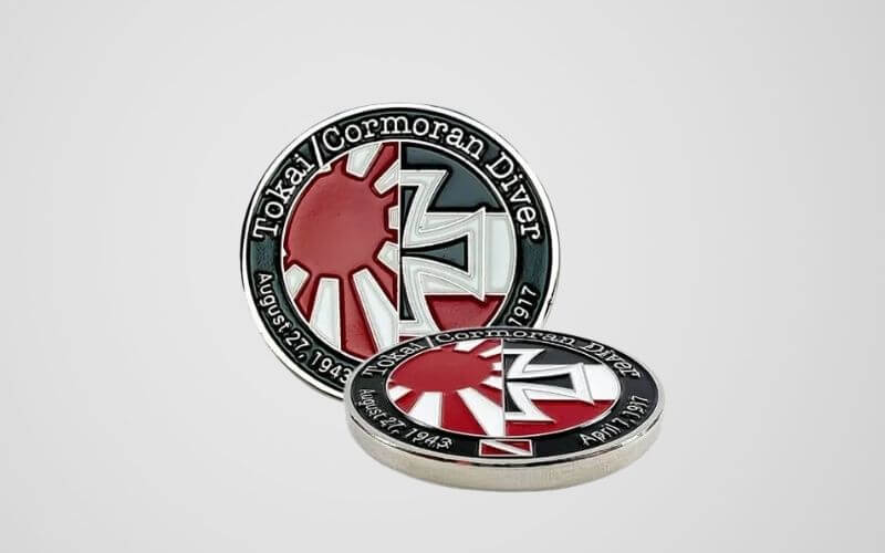 2D Challenge Coins