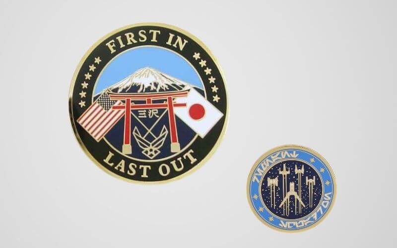 Hard Enamel Challenge Coins