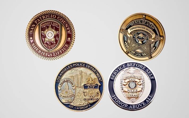 Police Challenge Coins