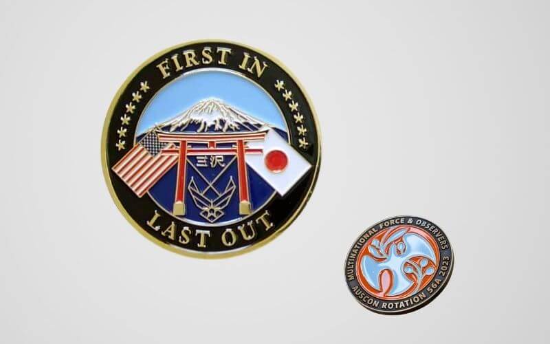 Soft Enamel Challenge Coins