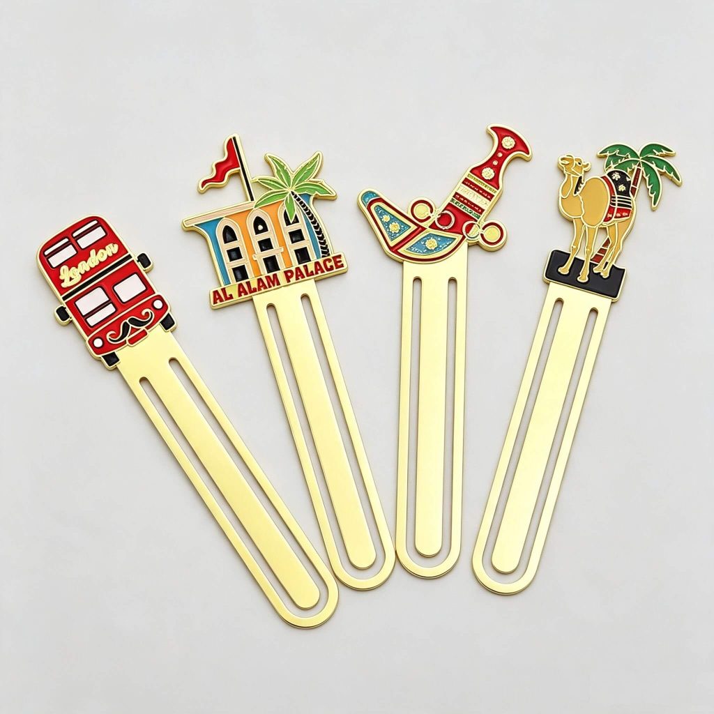 Soft Enamel Bookmark