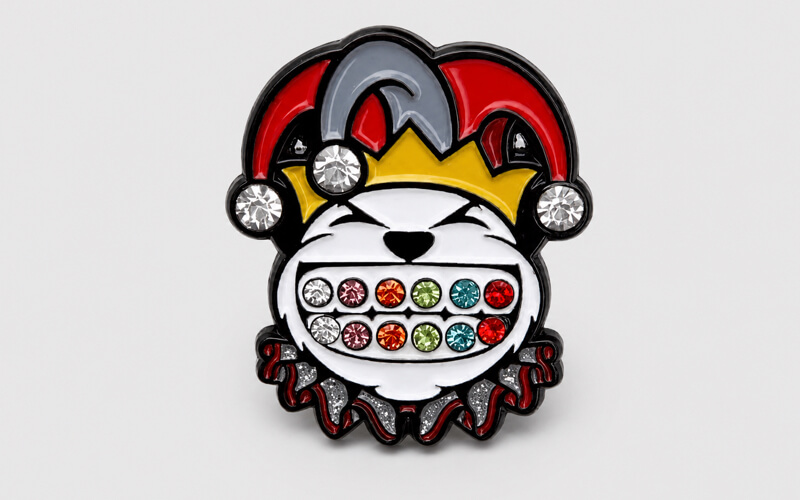 Rhinestones-Enamel-Pin
