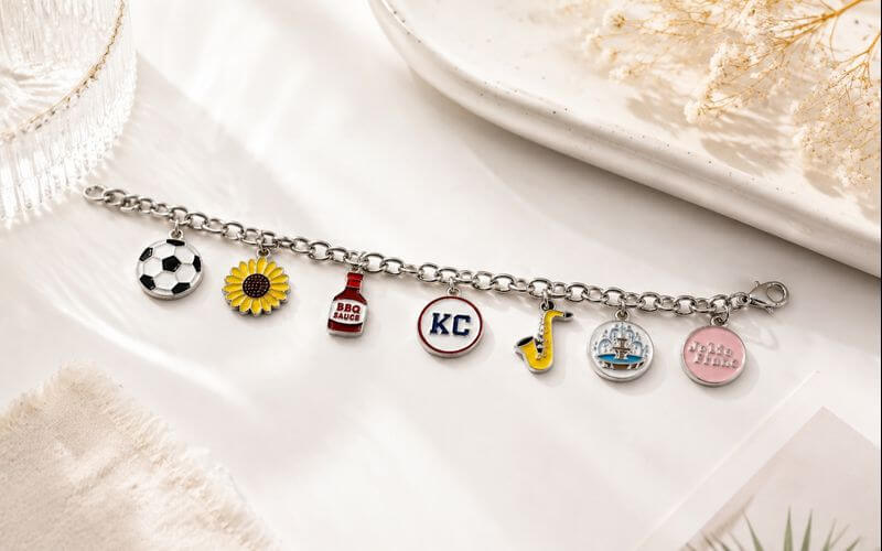 bracelet with charms