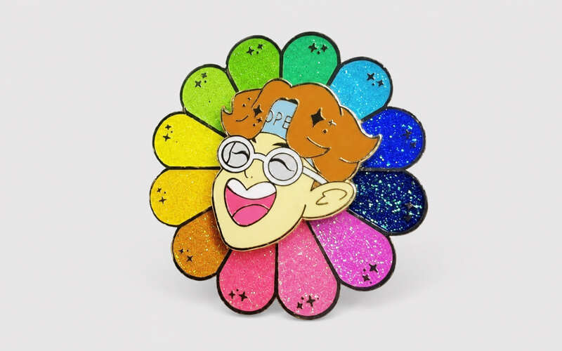 glitter pin -1