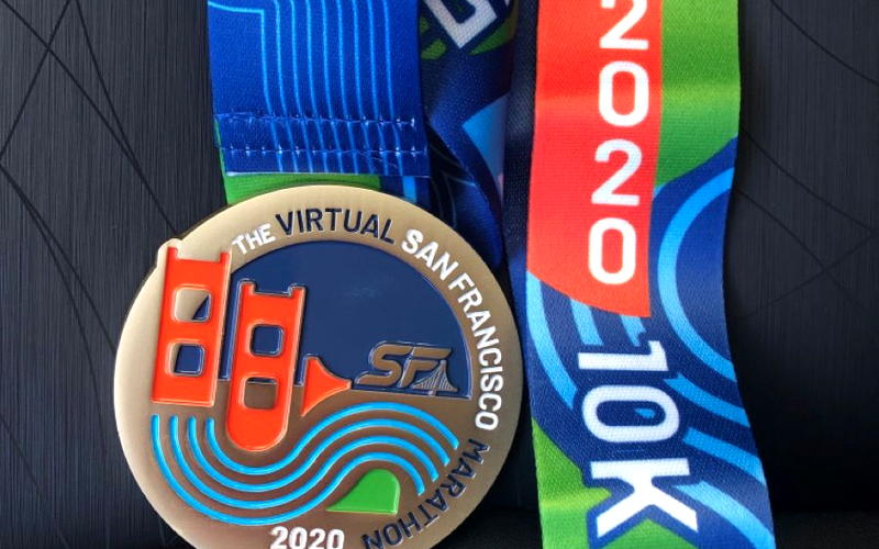 design the ribbon together with the medal