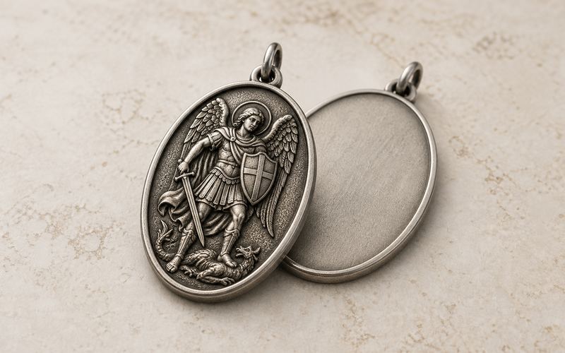 Custom-Saint-Michael-Medals