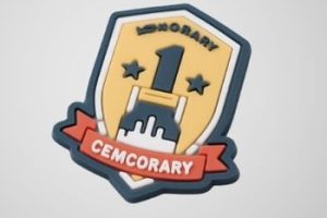 2D Rubber Pins with 1 Level