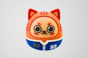 Cubic 3D Rubber Pins