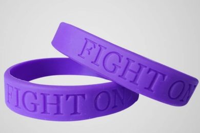 Debossed Silicone Wristbands