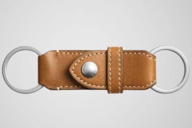 Leather Valet Key Fob