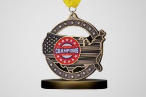 Rhinestones Event Medals