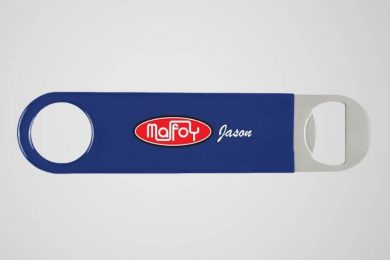 Vinyl Wrapped Bottle Openers