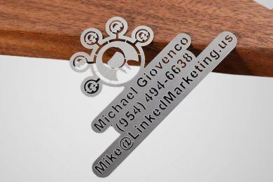 promotional metal bookmarks